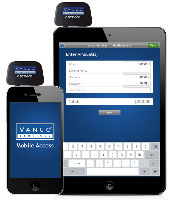 Vanco Card Swipe iPhone iPad 